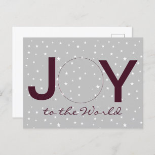 Maak kennis met de wereldnativiteit briefkaart