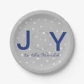 Maak kennis met de wereldnativiteit papieren bordje (Voorkant)