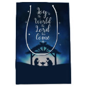 Maak kennis met de World Starry Natitivity Scene m Medium Cadeauzakje (Voorkant)