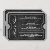 Maak kennis met eBay Business Event Ticket-uitnodi Kaart (Voorkant / Achterkant)