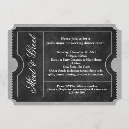 Maak kennis met eBay Business Event Ticket-uitnodi Kaart