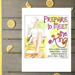 Maak kennis met het King Inspirerend Briefkaart