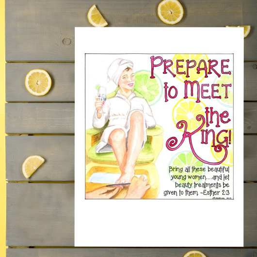 Maak kennis met het King Inspirerend Briefkaart