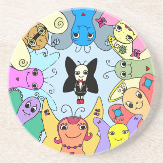 Maak kennis met het Peanut People Onderzetter