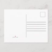 Maak kennis met het roze babymeisje Verticaal foto Aankondigingskaart (Achterkant)