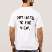 Maak kennis met het uitzicht. t-shirt (Achterkant)