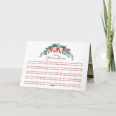 Maak kennis met het Wereldjaar van de Review Foto Feestdagen Kaart (Achterkant)