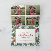 Maak kennis met het Wereldjaar van de Review Foto Feestdagen Kaart (Binnen)