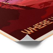 Maak kennis met KEPLER-16b Two Suns NASA JPL Space Poster (Hoek)