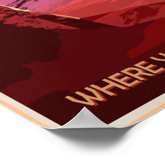 Maak kennis met KEPLER-16b Two Suns NASA JPL Space Poster (Hoek)