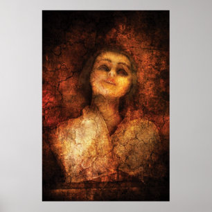 Maak kennis met mevrouw Creepy Poster