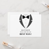 Maak kennis met mijn beste voorstel-kaart kaart (Voorkant / Achterkant in situ)