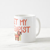 Maak kennis met mijn therapistische Mok van kerami (Voorkant rechts)