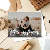 Maak kennis met My Forever Save the Date Aankondigingskaart