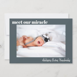 Maak kennis met ons wonder | Aankondiging ter gebo