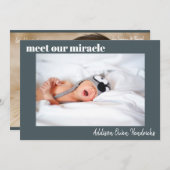 Maak kennis met ons wonder | Aankondiging ter gebo (Voorkant / Achterkant)