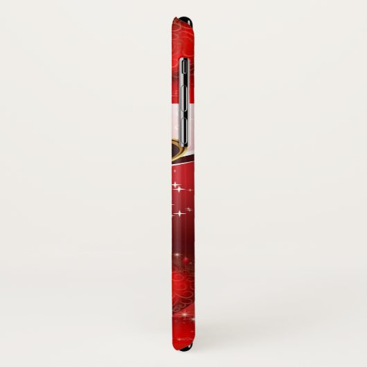 Maak kennis met onze gestroomlijnde en duurzame iP Case-Mate iPhone Case (Achterkant/links)