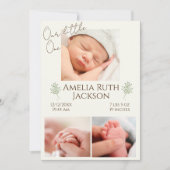 "Maak kennis met onze kleine foto's" Kaart voor ge (Voorkant)