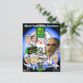 Maak kennis met uw nieuwe artsen briefkaart (Staand voorkant)