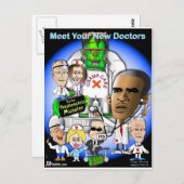 Maak kennis met uw nieuwe artsen briefkaart (Voorkant / Achterkant)