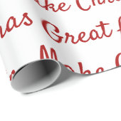 Maak kerst weer geweldig cadeaupapier (Rol Hoek)