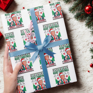 Maak kerst weer geweldig cadeaupapier