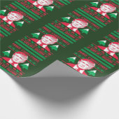 Maak kerst weer geweldig cadeaupapier (Hoek)