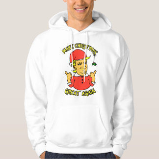 Maak kerst weer geweldig Donald Trump Funny Xmas Hoodie