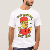 Maak kerst weer geweldig Donald Trump Funny Xmas T-shirt (Voorkant)