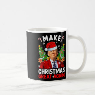 Maak kerst weer geweldig grappig Donald Trump Sant Koffiemok