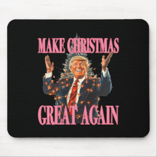 Maak kerst weer geweldig Grappig Kerstman Trump Ke Muismat