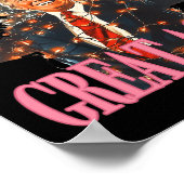 Maak kerst weer geweldig Grappig Kerstman Trump Ke Poster (Hoek)