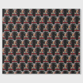 Maak kerst weer geweldig | Grappige Trump Cadeaupapier (Vlak)