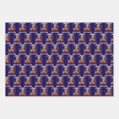 Maak kerst weer geweldig | Grappige Trump Inpakpapier Vel (Voorkant 3)