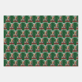 Maak kerst weer geweldig | Grappige Trump Inpakpapier Vel (Voorkant 2)