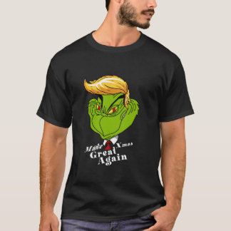 Maak kerst weer geweldig, grappige Trump Oeganda T-shirt