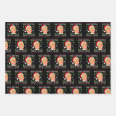 Maak kerst weer geweldig, grappige Trump Ugly-mas Inpakpapier Vel (Voorkant)