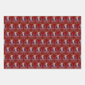 Maak kerst weer geweldig in Ugly Trump Inpakpapier Vel (Voorkant 3)