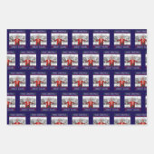 Maak kerst weer geweldig inpakpapier vel (Voorkant 3)