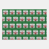 Maak kerst weer geweldig inpakpapier vel (Voorkant 2)