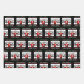 Maak kerst weer geweldig inpakpapier vel (Voorkant)