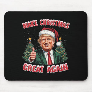 Maak kerst weer geweldig Kerstman Grappig Trump Ke Muismat