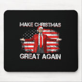 Maak kerst weer geweldig Kerstman Grappig Trump Ke Muismat (Voorkant)