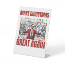 Maak kerst weer geweldig Kerstmis weer grappig pap