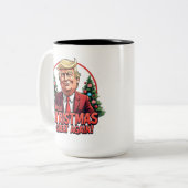 Maak kerst weer geweldig Mok (Voorkant links)