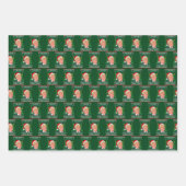 Maak kerst weer geweldig Santa Trump Xmas lelijk Inpakpapier Vel (Voorkant 3)