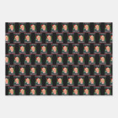 Maak kerst weer geweldig Santa Trump Xmas lelijk Inpakpapier Vel (Voorkant)