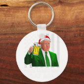 Maak kerst weer geweldig Shirt Bier Drink XMA Sleutelhanger (Voorkant)