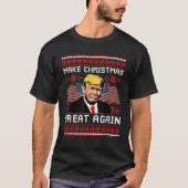 Maak kerst weer geweldig Shirt Trump Ugly Christ (Voorkant)