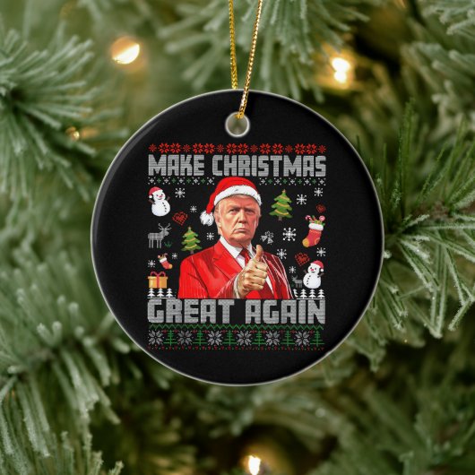 MAAK KERST WEER GEWELDIG | troef Keramisch Ornament (Boom)